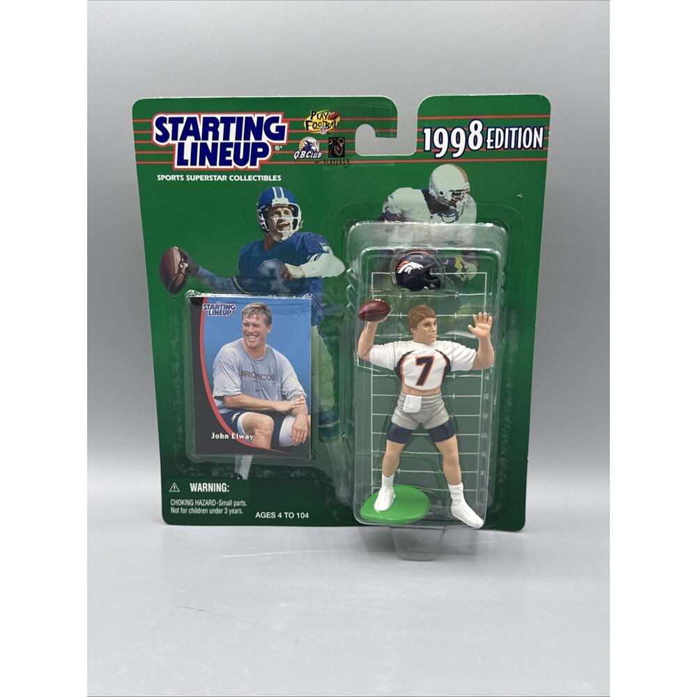 1998 Kenner Starting Lineup John Elway Denver Broncos